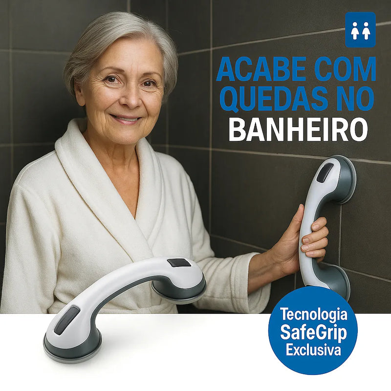 Barra de Apoio Portátil para Banheiro - MC segurança e praticidade