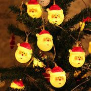 Luzes de corda de boneco de neve Luzes de Natal luzes de decoração