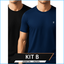 Kit 2 Camisetas Dry-Fit Unissex Tech T-Shirt - MC - Maciez e conforto.
