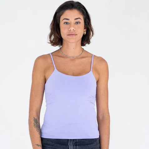 Blusa de Alça Fina em Poliamida Top - MC, Modêlo perfeito.