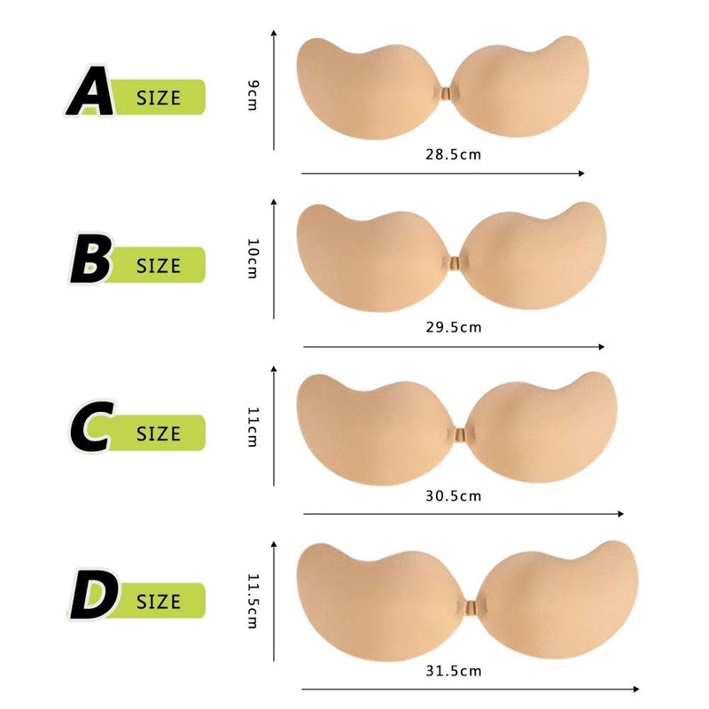 Sutiã de Silicone Invisível MC , segurança e conforto