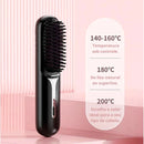 Escova Alisadora MC sem Fio Bivolt 5 em 1 - Alisa, Hidrata, Modela, Alinha e Anti-Frizz