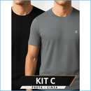Kit 2 Camisetas Dry-Fit Unissex Tech T-Shirt - MC - Maciez e conforto.