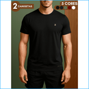 Kit 2 Camisetas Dry-Fit Unissex Tech T-Shirt - MC - Maciez e conforto.