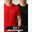 Kit 2 Camisetas Dry-Fit Unissex Tech T-Shirt - MC - Maciez e conforto.