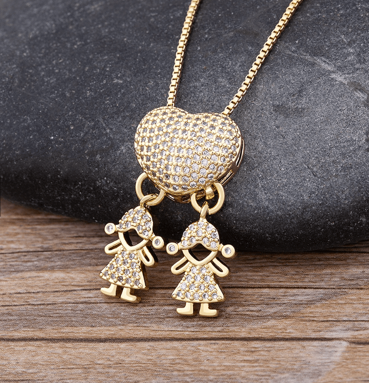 Colar Amor de Mãe MC vínculo único entre mães e filhos.