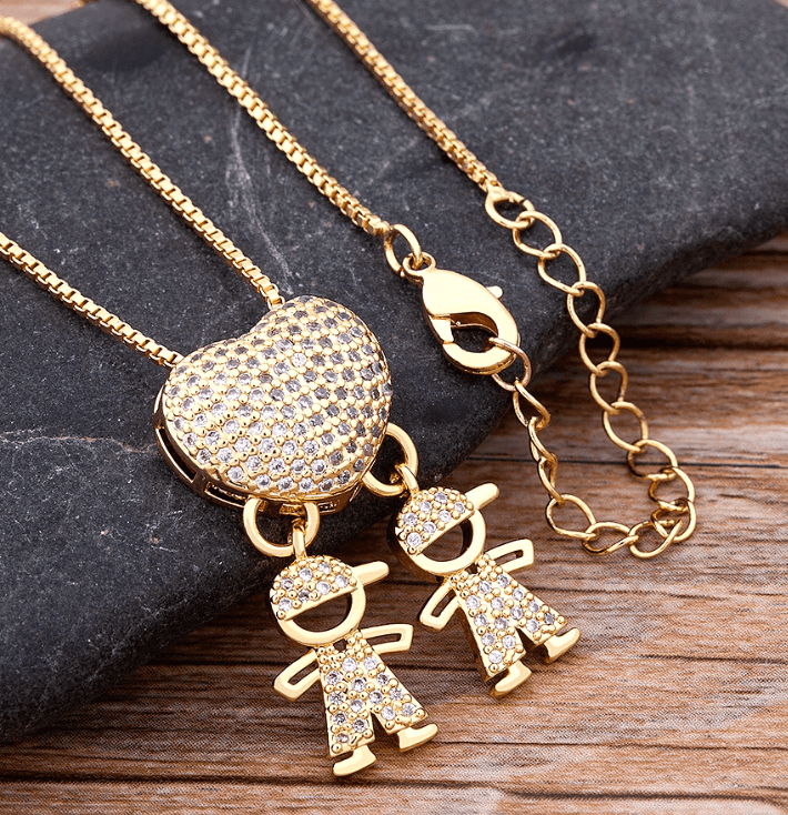 Colar Amor de Mãe MC vínculo único entre mães e filhos.